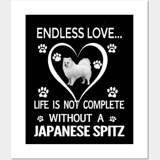 Japanese Spitz Lovers Posters and Art